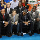 01 November 2015: Oklahoma City Thunder coaching stff looks on (from L to R: Monty Williams, Billy Donovan, Maurice Cheeks, Anthony Grant) during the Oklahoma City Thunders game against the Denver Nuggets at the Chesapeake Energy Arena in Oklahoma City, OK. (Photo by
JP Wilson/Icon Sportswire)